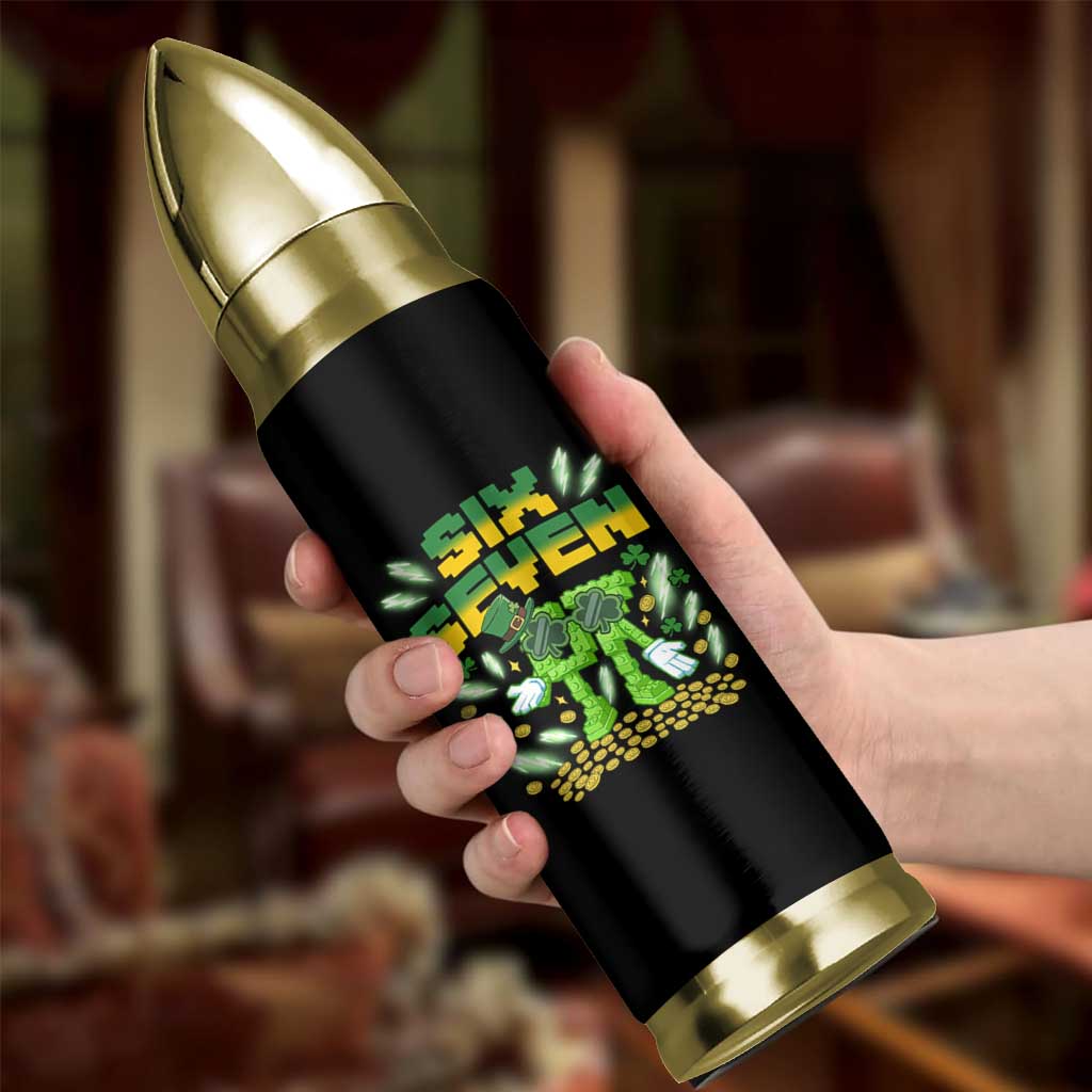 67 Italian Brainrot St Patricks Day Bullet Tumbler Funny Six Seven Leprechaun Playing Baseball Meme