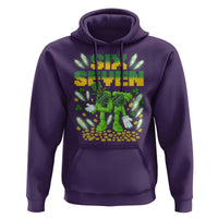 67 Italian Brainrot St Patricks Day Hoodie Funny Six Seven Leprechaun Playing Baseball Meme