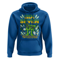 67 Italian Brainrot St Patricks Day Hoodie Funny Six Seven Leprechaun Playing Baseball Meme