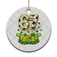 67 Soccer St Patricks Day Ceramic Ornament Funny Six Seven Gen Alpha Meme Drip