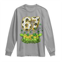 67 Soccer St Patricks Day Long Sleeve Shirt Funny Six Seven Gen Alpha Meme Drip