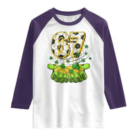 67 Soccer St Patricks Day Raglan Shirt Funny Six Seven Gen Alpha Meme Drip