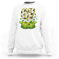 67 Soccer St Patricks Day Sweatshirt Funny Six Seven Gen Alpha Meme Drip