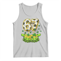 67 Soccer St Patricks Day Tank Top Funny Six Seven Gen Alpha Meme Drip