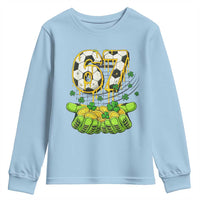 67 Soccer St Patricks Day Youth Sweatshirt Funny Six Seven Gen Alpha Meme Drip
