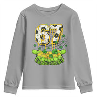67 Soccer St Patricks Day Youth Sweatshirt Funny Six Seven Gen Alpha Meme Drip