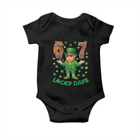 67 Basketball St Patricks Day Baby Onesie Funny Six Seven Leprechaun Meme