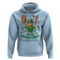 67 Basketball St Patricks Day Hoodie Funny Six Seven Leprechaun Meme