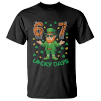 67 Basketball St Patricks Day T Shirt Funny Six Seven Leprechaun Meme