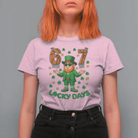 67 Basketball St Patricks Day T Shirt For Women Funny Six Seven Leprechaun Meme