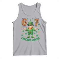 67 Basketball St Patricks Day Tank Top Funny Six Seven Leprechaun Meme