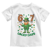 67 Basketball St Patricks Day Toddler T Shirt Funny Six Seven Leprechaun Meme