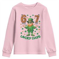 67 Basketball St Patricks Day Youth Sweatshirt Funny Six Seven Leprechaun Meme