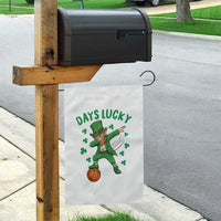 Funny Dabbing Leprechaun St Patricks Day Garden Flag Days Lucky