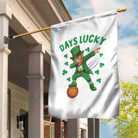 Funny Dabbing Leprechaun St Patricks Day Garden Flag Days Lucky