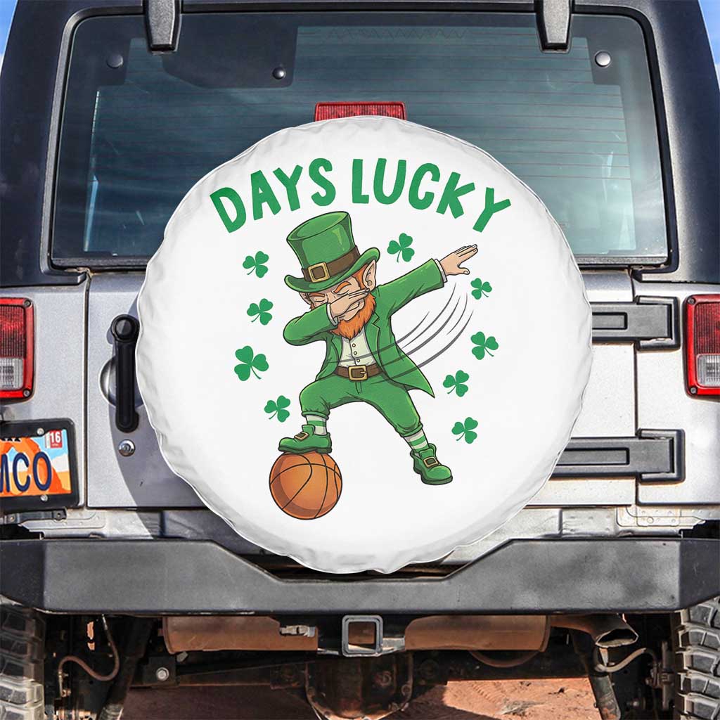 Funny Dabbing Leprechaun St Patricks Day Spare Tire Cover Days Lucky
