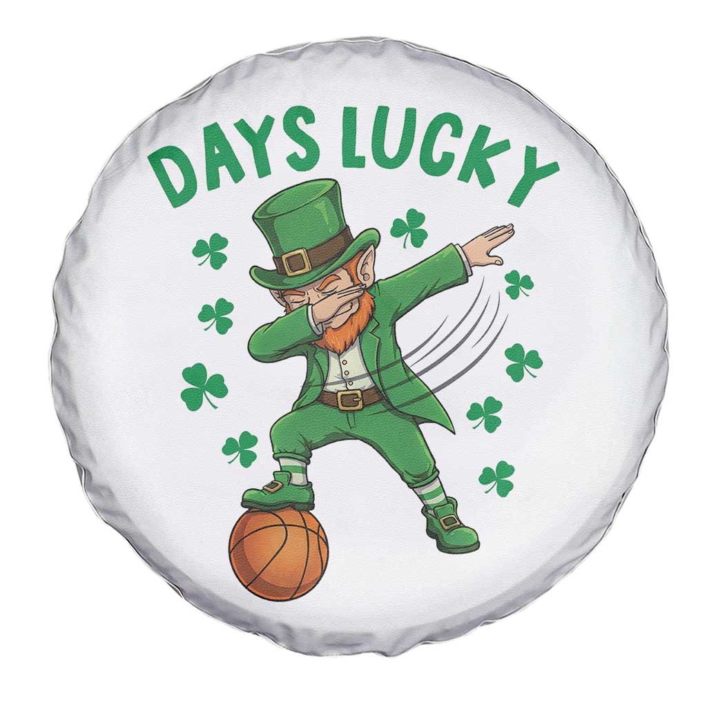 Funny Dabbing Leprechaun St Patricks Day Spare Tire Cover Days Lucky
