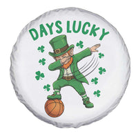 Funny Dabbing Leprechaun St Patricks Day Spare Tire Cover Days Lucky
