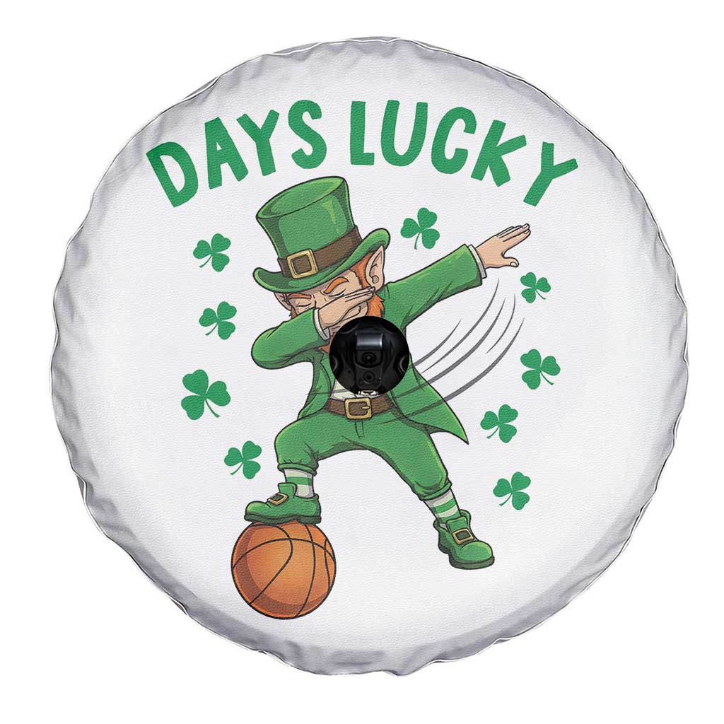 Funny Dabbing Leprechaun St Patricks Day Spare Tire Cover Days Lucky