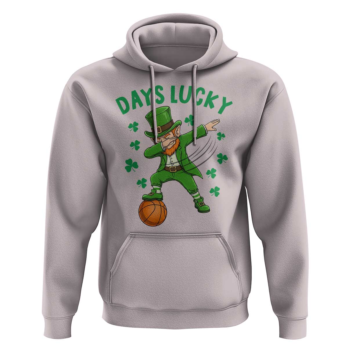 Funny Dabbing Leprechaun St Patricks Day Hoodie Days Lucky