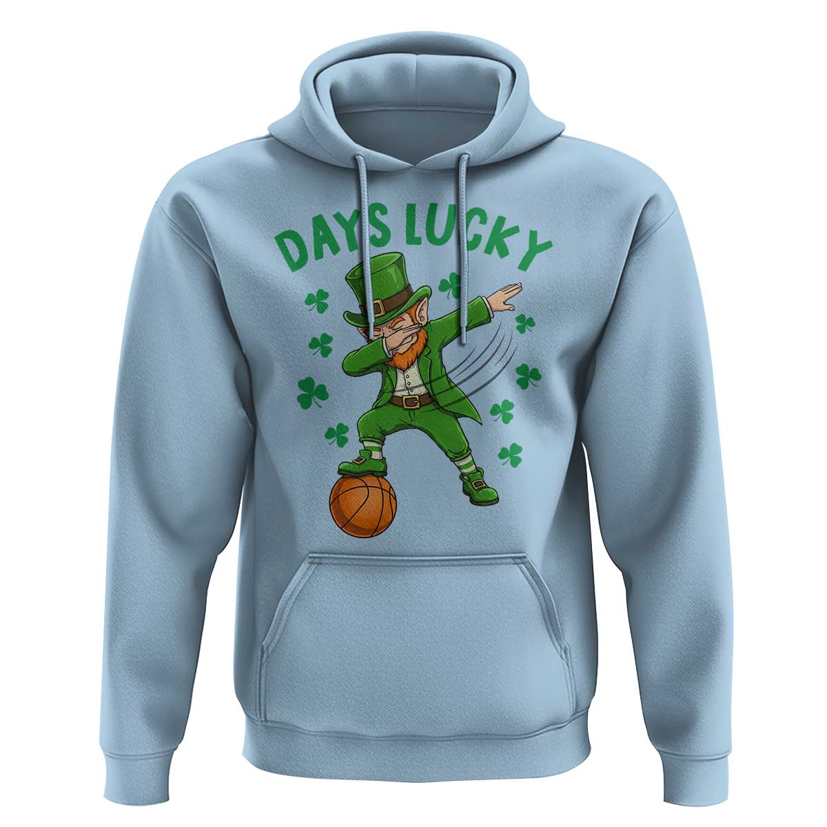 Funny Dabbing Leprechaun St Patricks Day Hoodie Days Lucky
