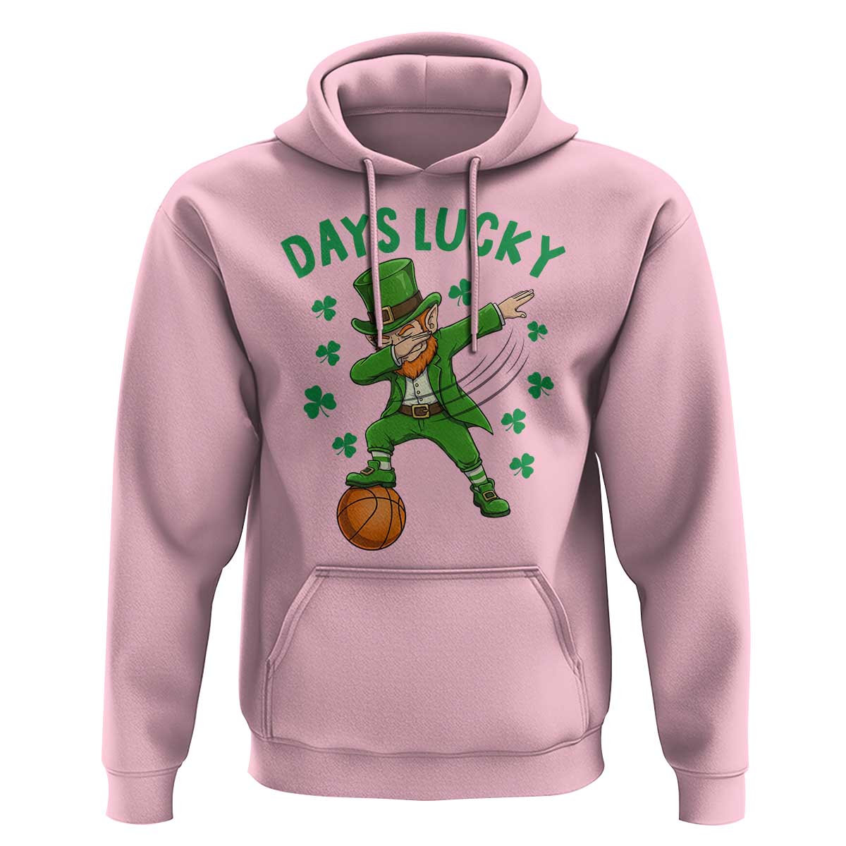 Funny Dabbing Leprechaun St Patricks Day Hoodie Days Lucky