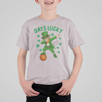 Funny Dabbing Leprechaun St Patricks Day T Shirt For Kid Days Lucky