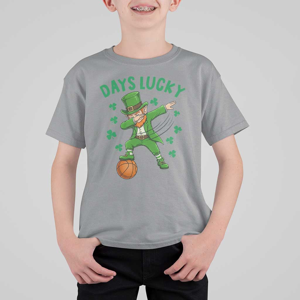 Funny Dabbing Leprechaun St Patricks Day T Shirt For Kid Days Lucky