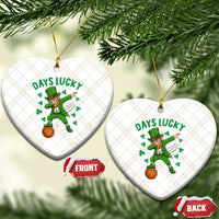 Funny Dabbing Leprechaun St Patricks Day Ceramic Ornament Days Lucky