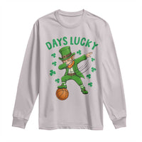 Funny Dabbing Leprechaun St Patricks Day Long Sleeve Shirt Days Lucky