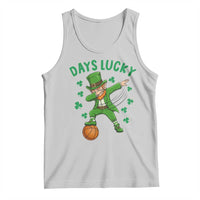 Funny Dabbing Leprechaun St Patricks Day Tank Top Days Lucky