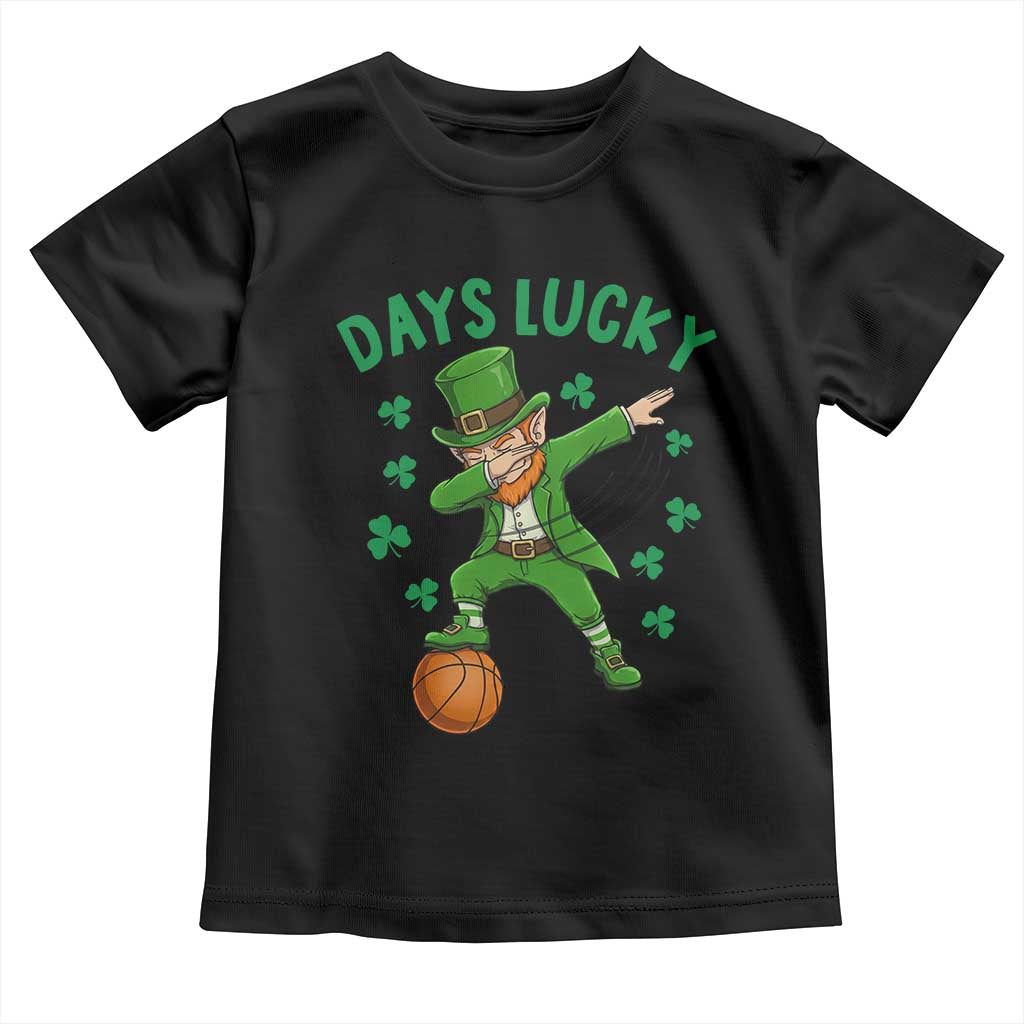Funny Dabbing Leprechaun St Patricks Day Toddler T Shirt Days Lucky