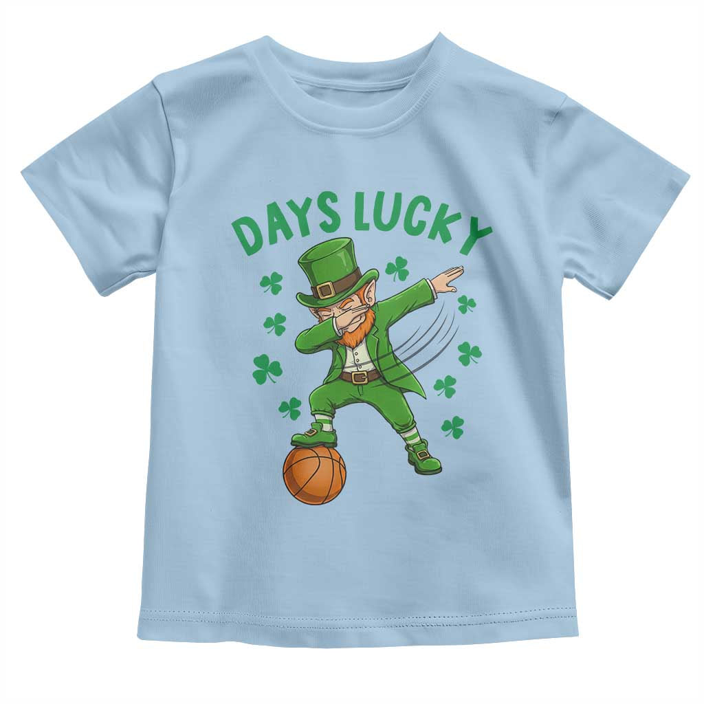 Funny Dabbing Leprechaun St Patricks Day Toddler T Shirt Days Lucky