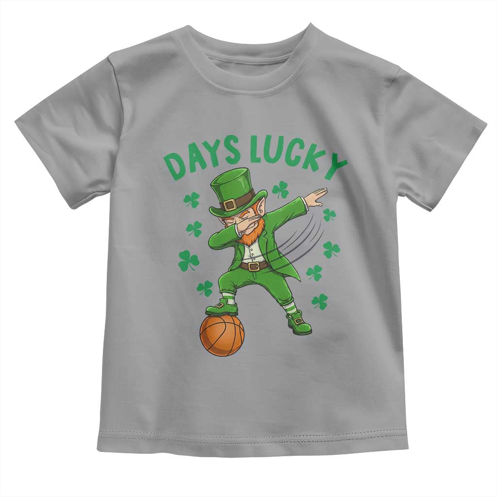 Funny Dabbing Leprechaun St Patricks Day Toddler T Shirt Days Lucky