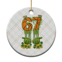 67 Basketball St Patricks Day Ceramic Ornament Funny Six Seven Gen Alpha Meme Drip