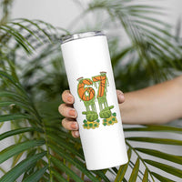 67 Basketball St Patricks Day Skinny Tumbler Funny Six Seven Gen Alpha Meme Drip