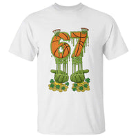 67 Basketball St Patricks Day T Shirt Funny Six Seven Gen Alpha Meme Drip