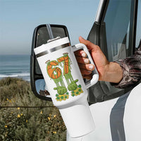 67 Basketball St Patricks Day Tumbler With Handle Funny Six Seven Gen Alpha Meme Drip