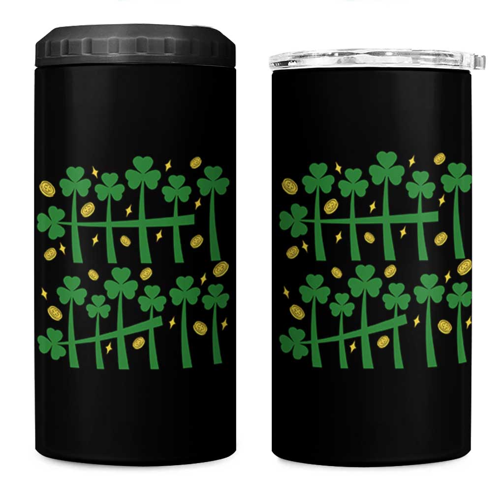 67 St Patricks Day 4 in 1 Can Cooler Tumbler Funny Six Seven Gen Alpha Meme