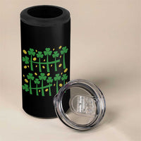 67 St Patricks Day 4 in 1 Can Cooler Tumbler Funny Six Seven Gen Alpha Meme