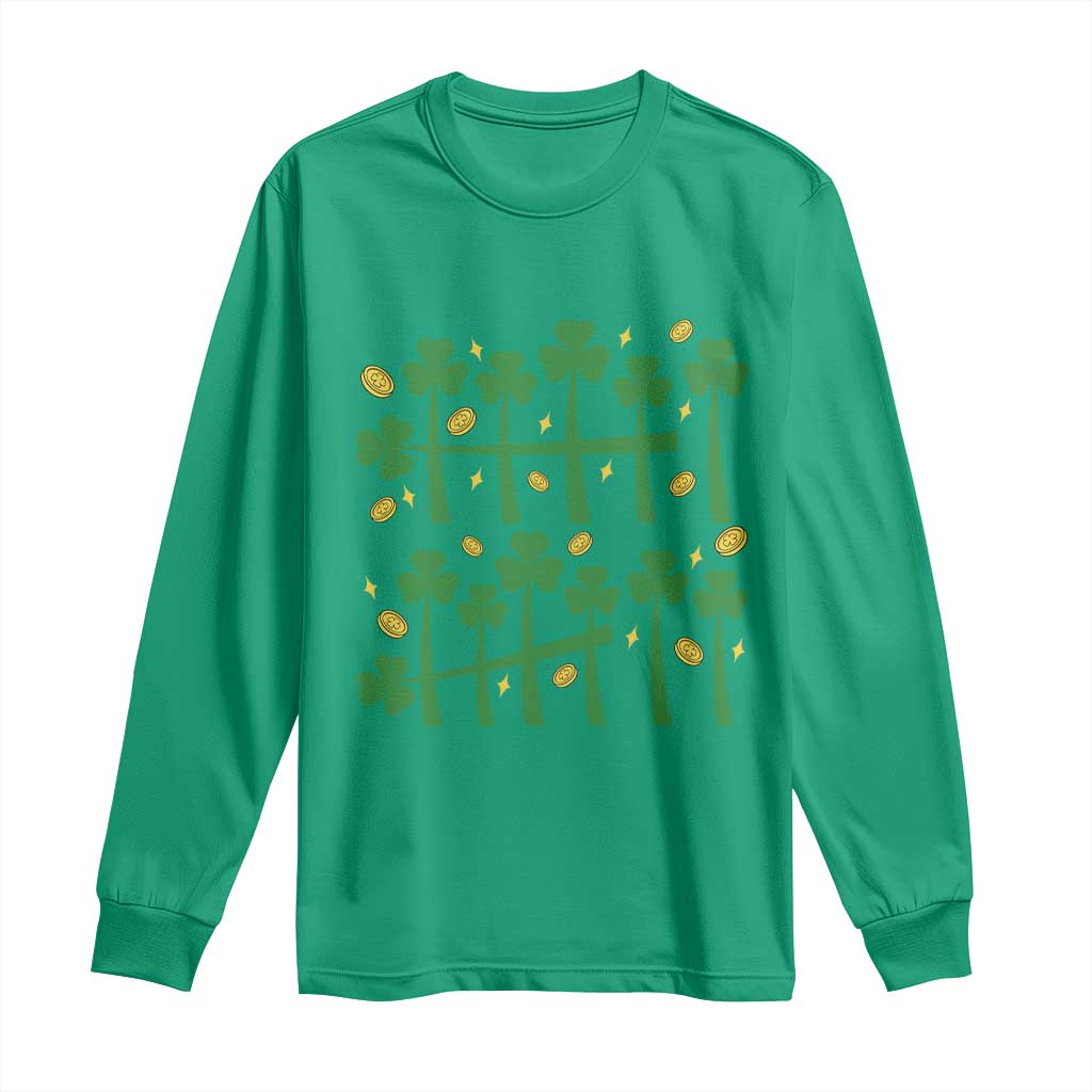 67 St Patricks Day Long Sleeve Shirt Funny Six Seven Gen Alpha Meme