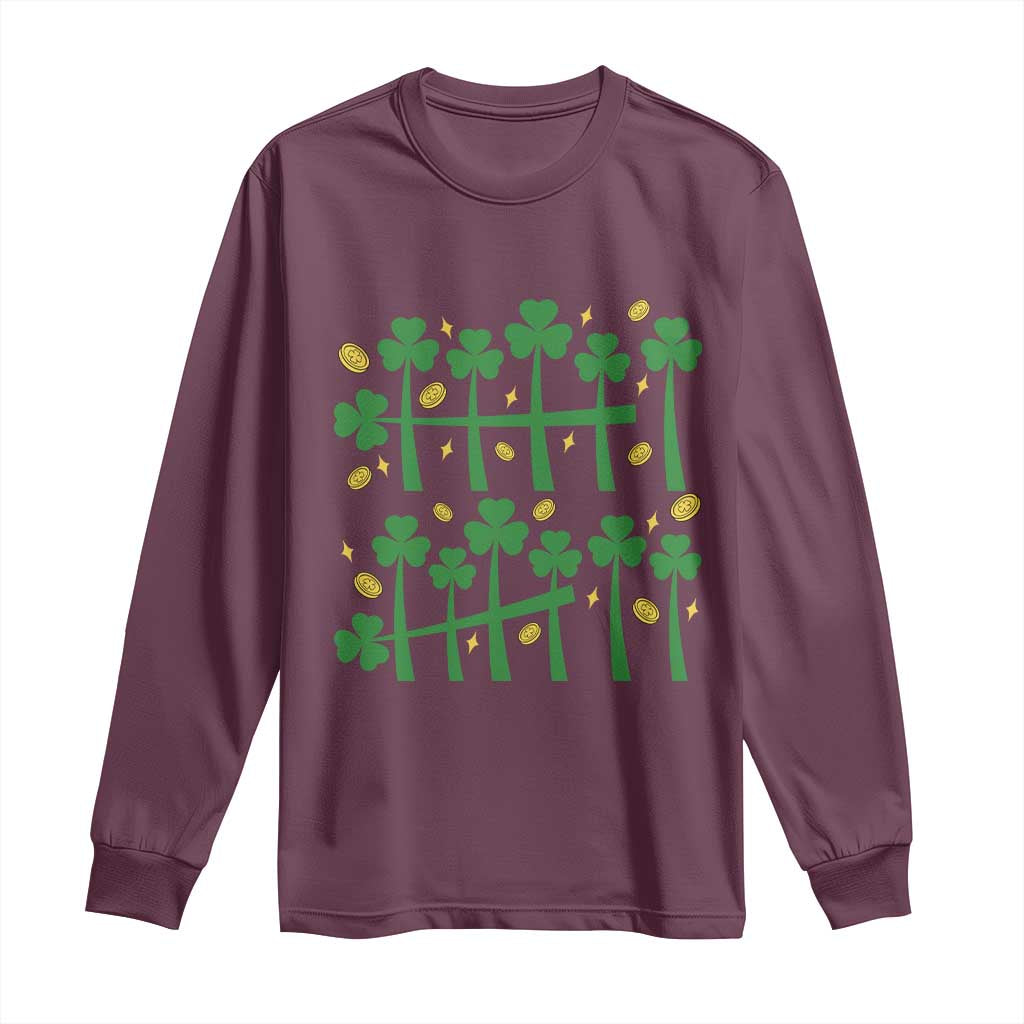 67 St Patricks Day Long Sleeve Shirt Funny Six Seven Gen Alpha Meme