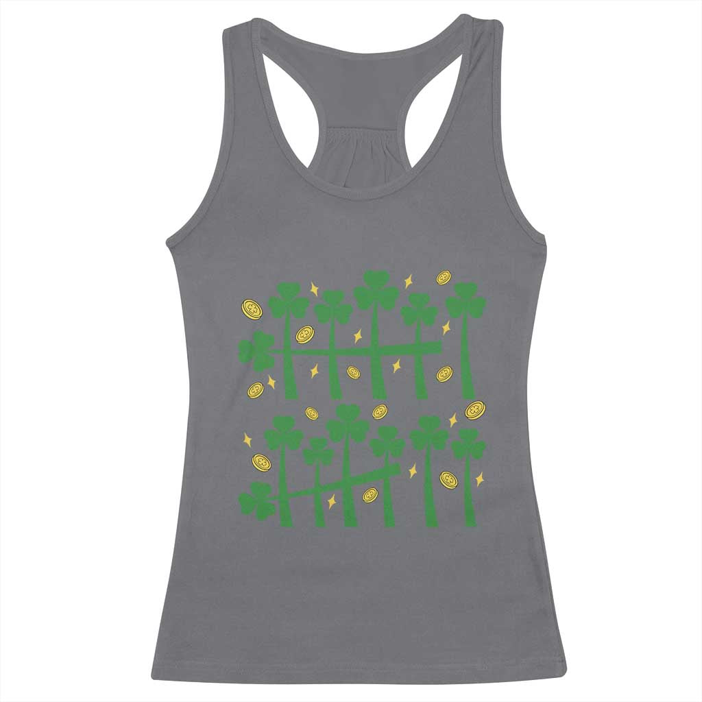 67 St Patricks Day Racerback Tank Top Funny Six Seven Gen Alpha Meme