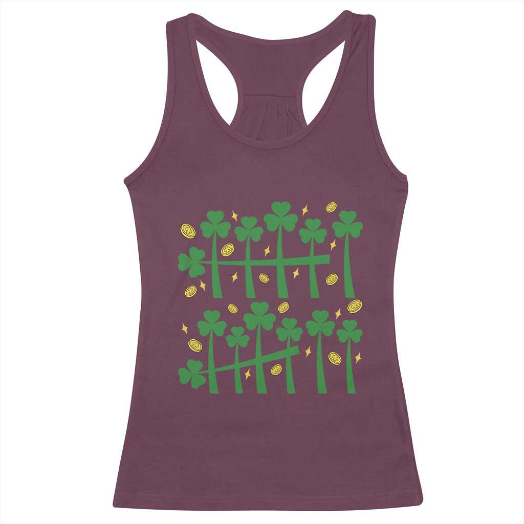 67 St Patricks Day Racerback Tank Top Funny Six Seven Gen Alpha Meme