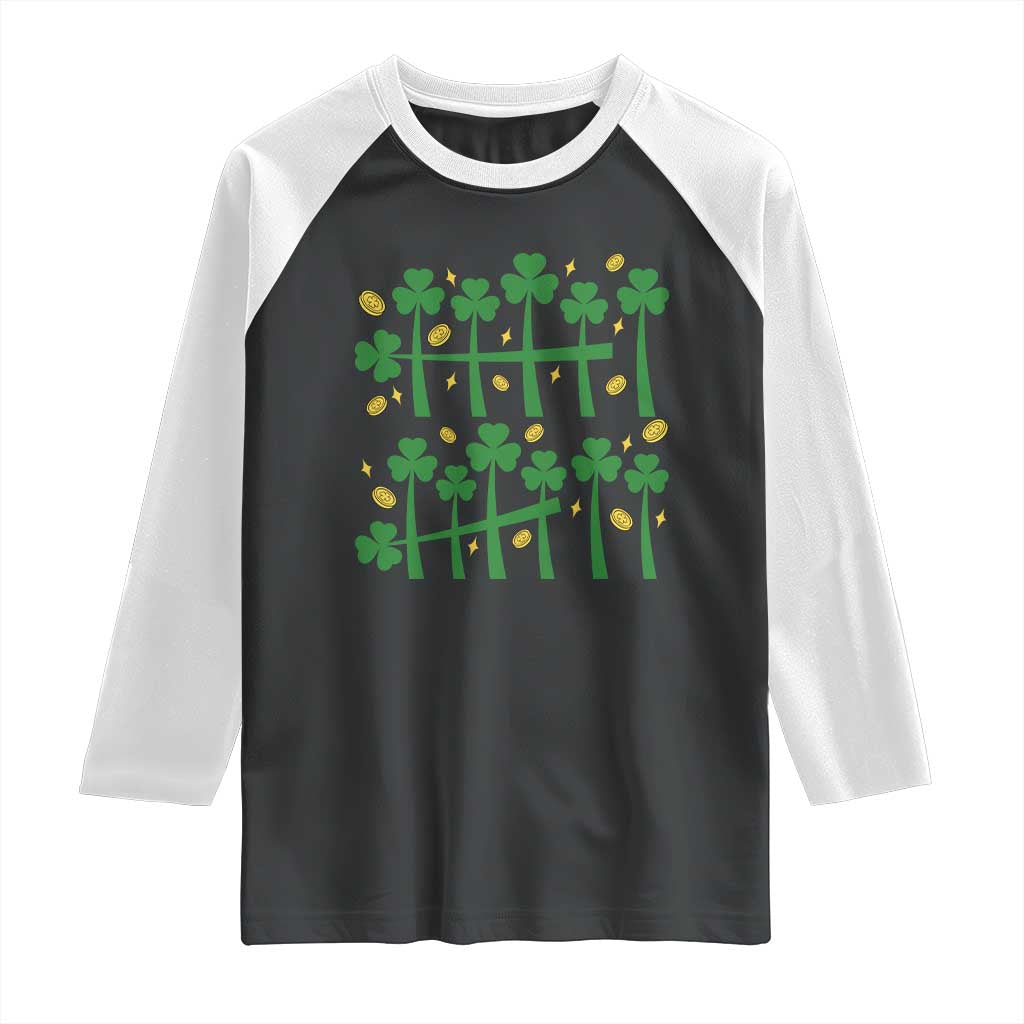 67 St Patricks Day Raglan Shirt Funny Six Seven Gen Alpha Meme