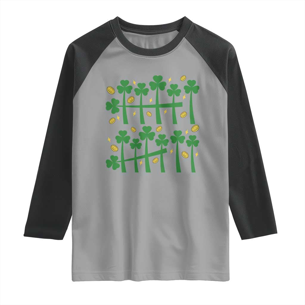 67 St Patricks Day Raglan Shirt Funny Six Seven Gen Alpha Meme