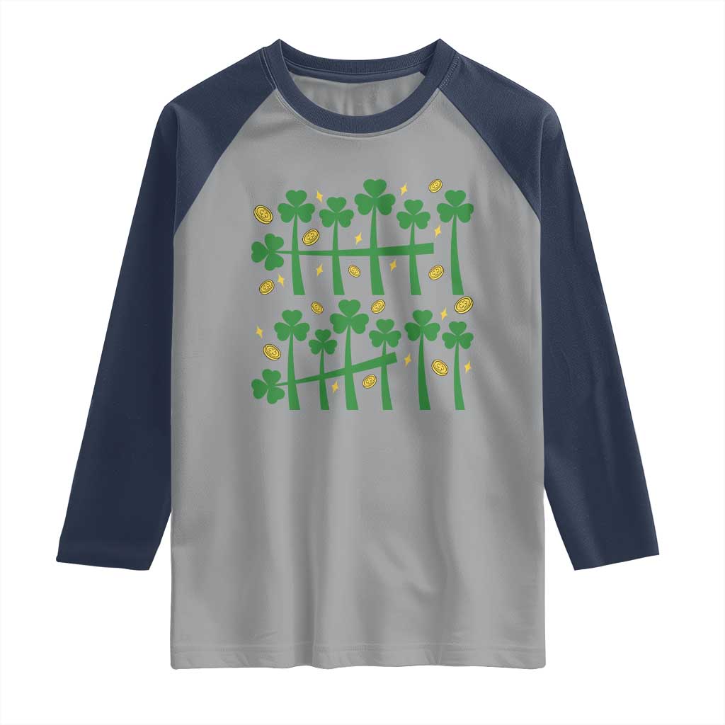 67 St Patricks Day Raglan Shirt Funny Six Seven Gen Alpha Meme