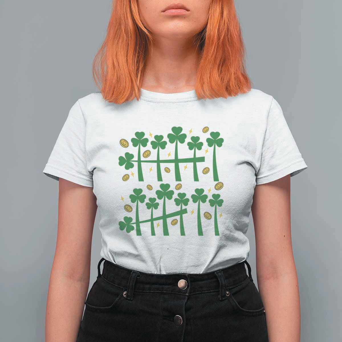 67 St Patricks Day T Shirt For Women Funny Six Seven Gen Alpha Meme