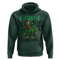 Funny St Patrick Day Hoodie F-Caw-F Lucky Chicken Meme