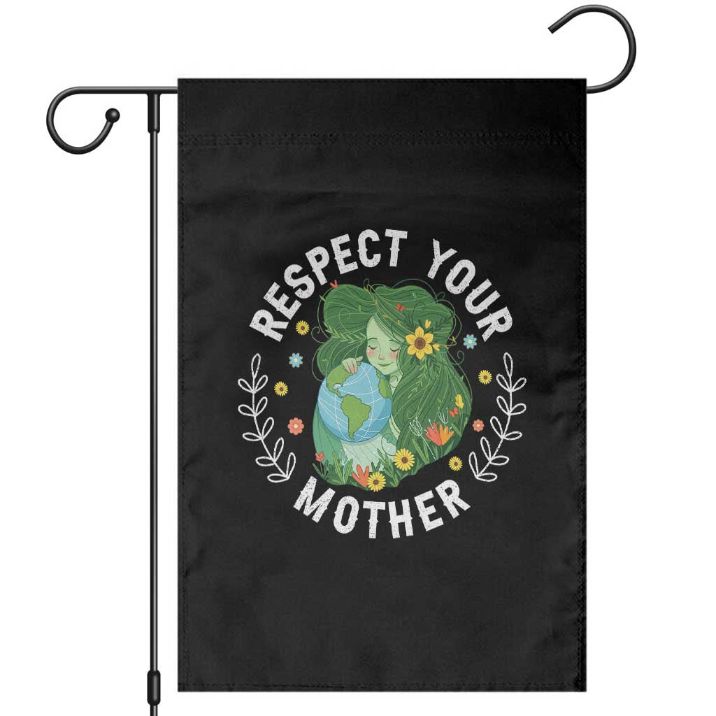 Respect Your Mother Garden Flag Earth Mother Women Girl